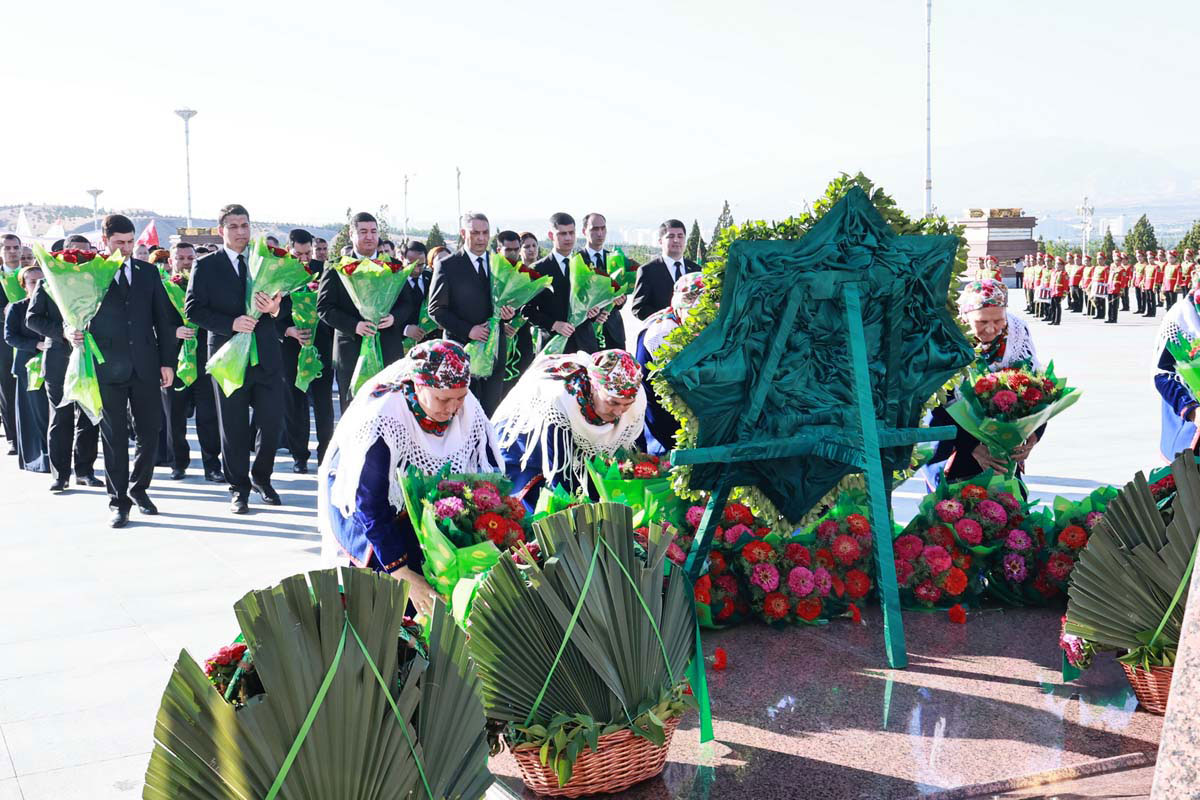 Victory Day is celebrated in Turkmenistan